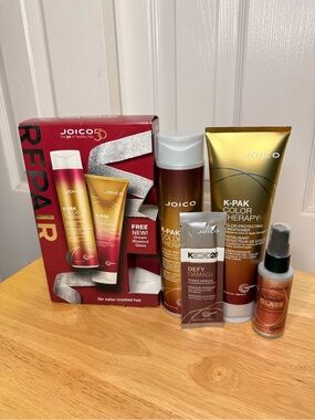 Joico K-PAK Color Therapy Set with Gold and Red Packaging